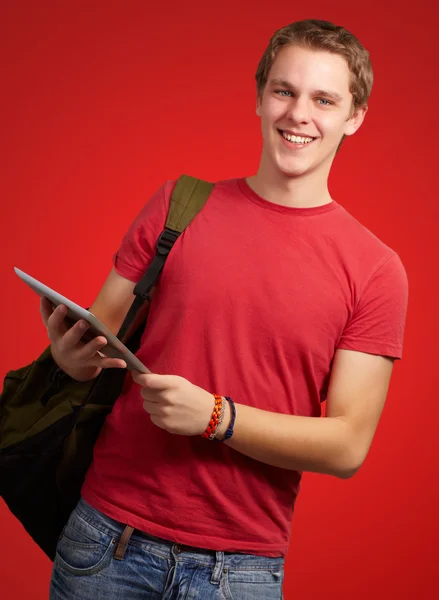 Portrét mladého studenta — Stock fotografie
