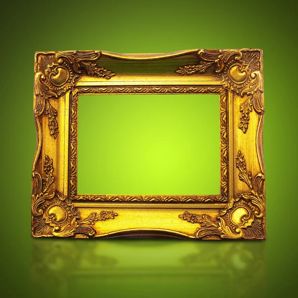 Golden Art Frame — Stock Photo, Image