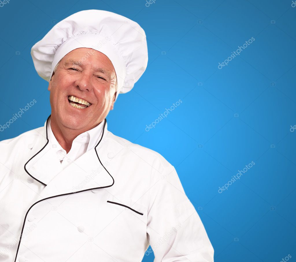Portrait Of A Male Chef