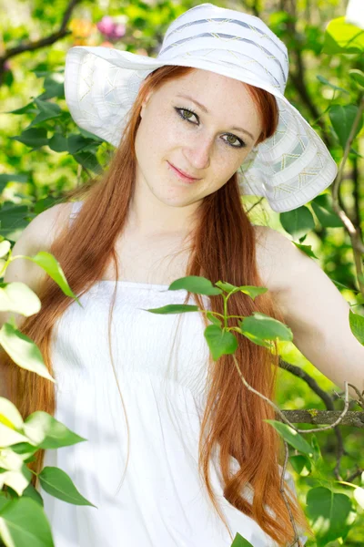 Young woman outdoor Stock Image