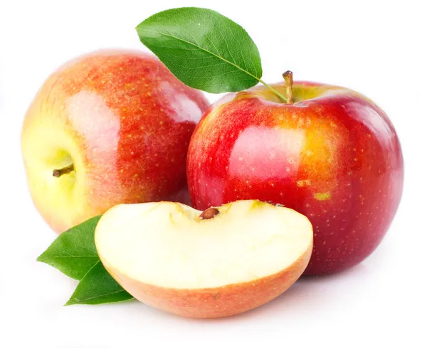 Frische Äpfel lizenzfreie Stockbilder
