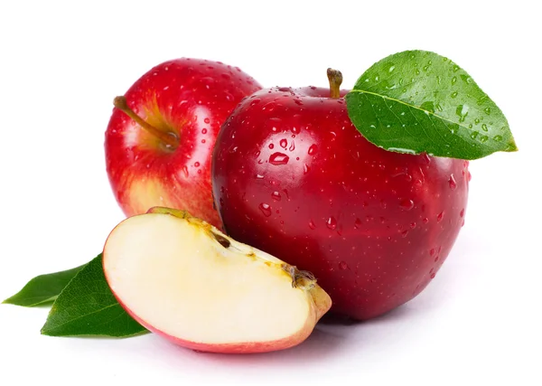 Čerstvá jablka Stock Snímky