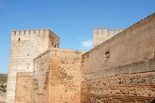 Alcazaba Granada, İspanya — Stok fotoğraf