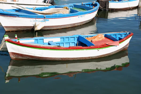 stock image Old painted boats