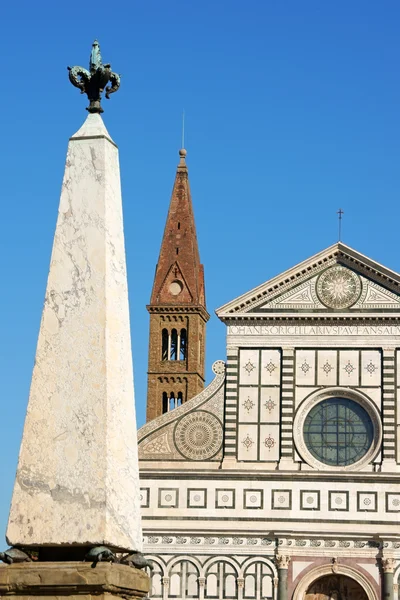 Kościół santa maria novella, Florencja — Zdjęcie stockowe