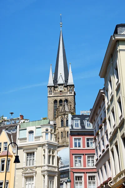 Downtown Aachen in Germany — Stock Photo, Image