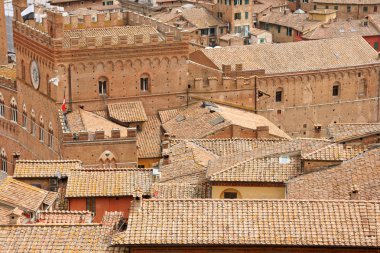 Siena downtown çatılar