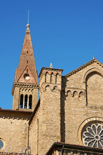 サンタ マリア ノヴェッラ教会フィレンツェ — ストック写真