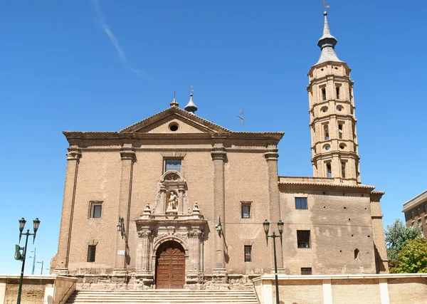 Iglesia de San Juan de los Panetes, Zaragoza — Foto de Stock