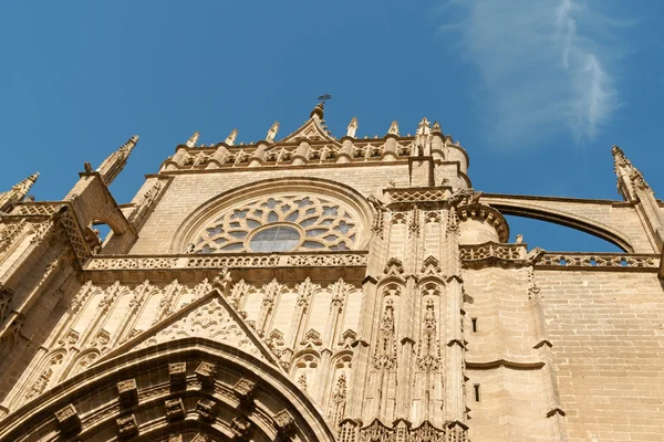 Katedra w Sewilli w Hiszpanii — Zdjęcie stockowe