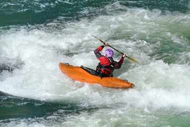 Whitewater rafting