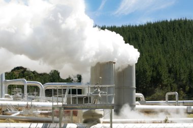 Jeotermal elektrik santrali alternatif enerji