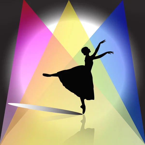 Baletka ilustrace — Stock fotografie