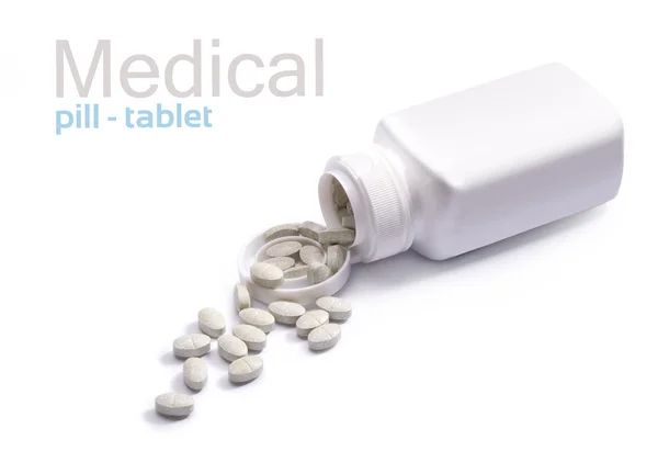 Pill-tablet — Stock Photo, Image