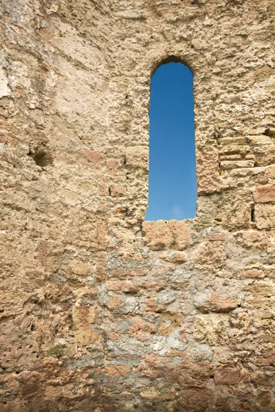 Slottet fönster — Stockfoto