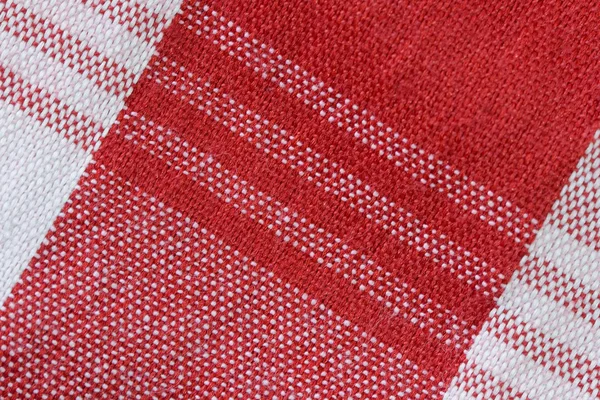 Close-up de tecido de Gingham — Fotografia de Stock
