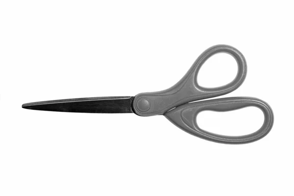 Black handled scissors — Stock Photo, Image