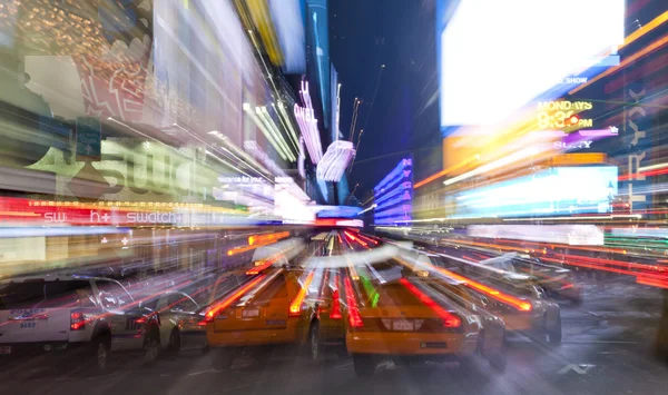 New york city - sept 5: times square is gekenmerkt met broadway de — Stockfoto