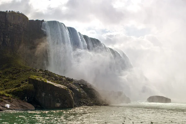 Красивый вид на Ниагарский водопад — стоковое фото