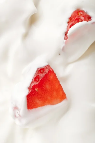 stock image Youghurt strawberry