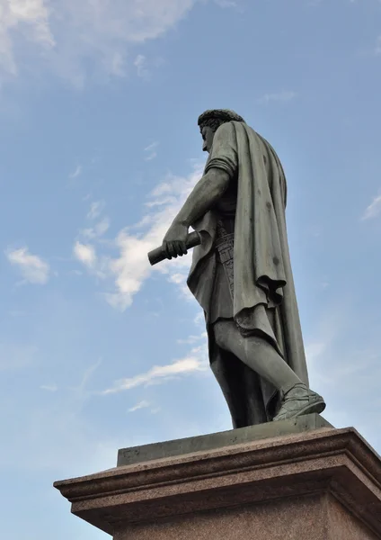 Pomnik księcia richelieu w odessa.june, 2012. — Zdjęcie stockowe