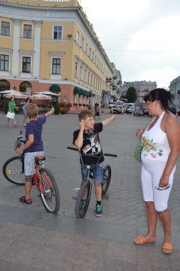 odessa sokaklarında.