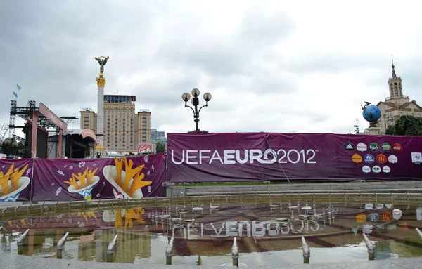 Kiev euro-2012.khreshchatyk Şampiyonası sırasında ağırlıyor..