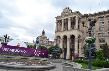 Kiev euro-2012.khreshchatyk Şampiyonası sırasında ağırlıyor..