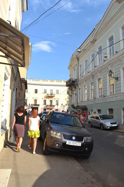 Nas ruas de Odessa . — Fotografia de Stock
