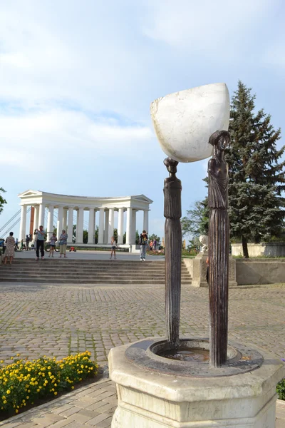 Colonnade en el terraplén de Odessa . —  Fotos de Stock