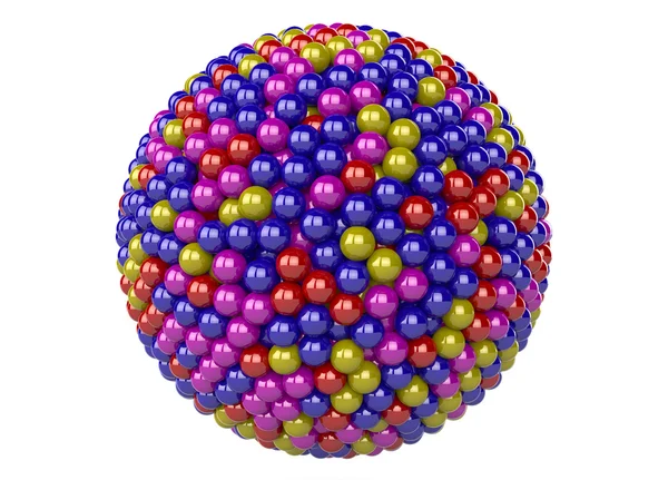 3D abstraktní koule — Stock fotografie