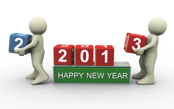 Frohes neues Jahr 2013 — Stockfoto