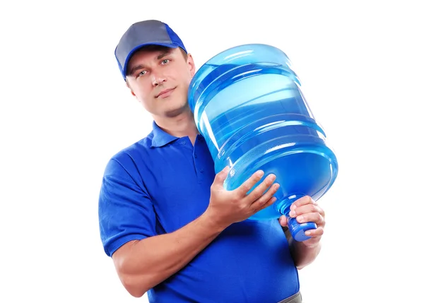 Bottled water delivery service — Stock Photo © iagodina #12217285