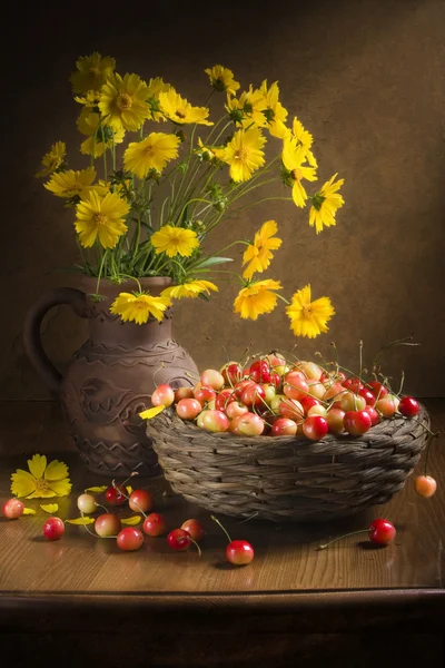 Cherry "Zátiší" — Stock fotografie