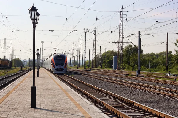 Vysokorychlostní vlak Doněck Kyjev"" — Stock fotografie