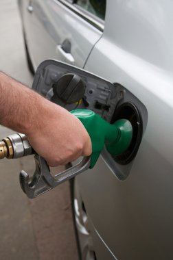 Gas or petrol filling station clipart