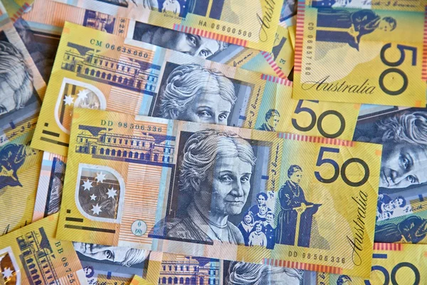 Australian dollars — Stock Photo, Image