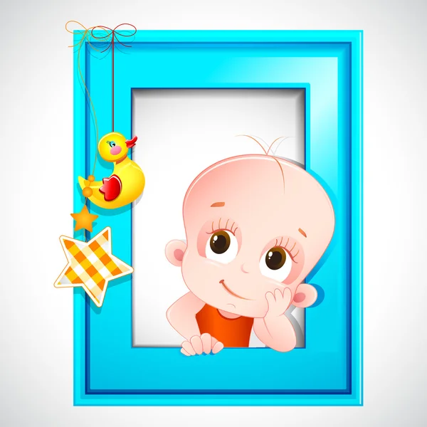 Dreaming Baby — Stock Vector