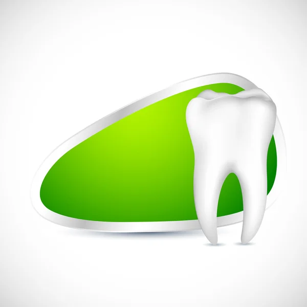 Plantilla dental — Vector de stock