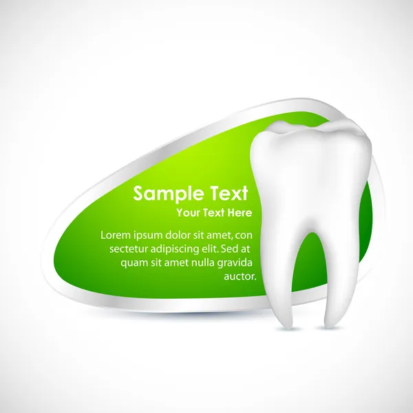 Modèle dentaire — Image vectorielle