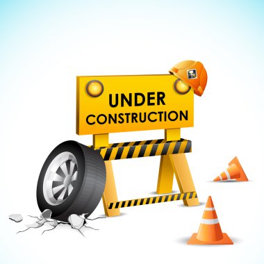 Under Construction Background clipart