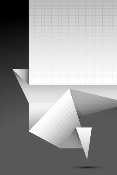 Origami fond — Image vectorielle
