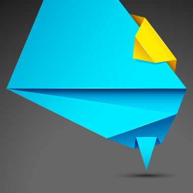 origami arka plan