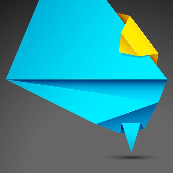 Origami φόντο — Διανυσματικό Αρχείο
