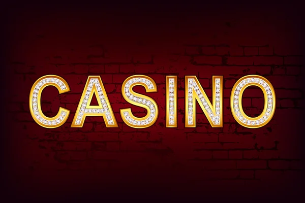Glanzende casino — Stockvector