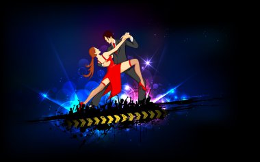 Dancing Couple clipart