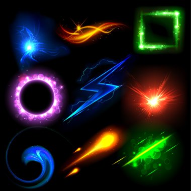 Glowing Light Effect clipart