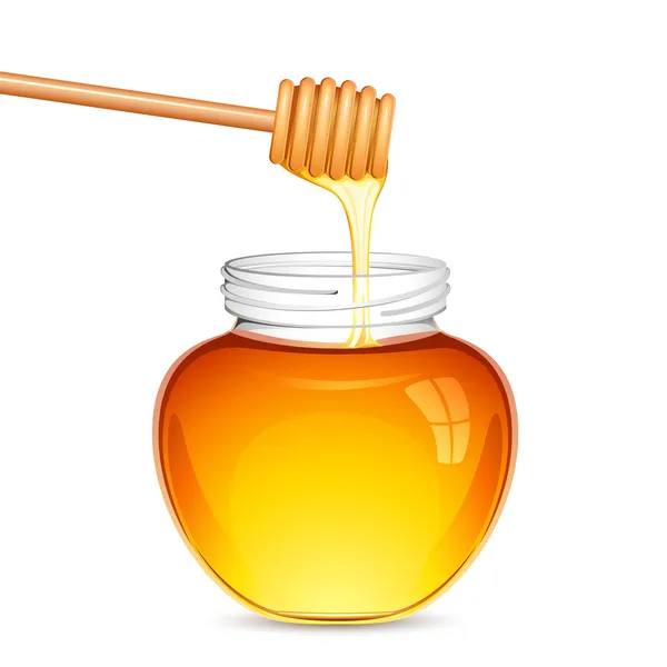 Miel fresca — Vector de stock
