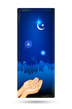 Eid Prayer clipart