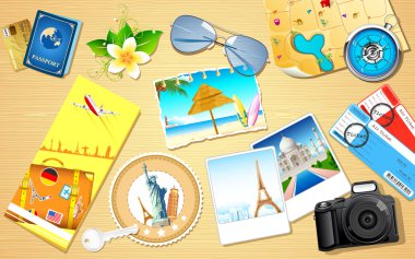 Travel Background clipart